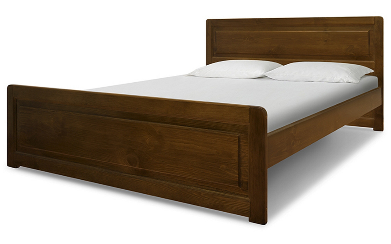 фото: Кровать ВМК-Шале Деревянные Грин 160x190 см